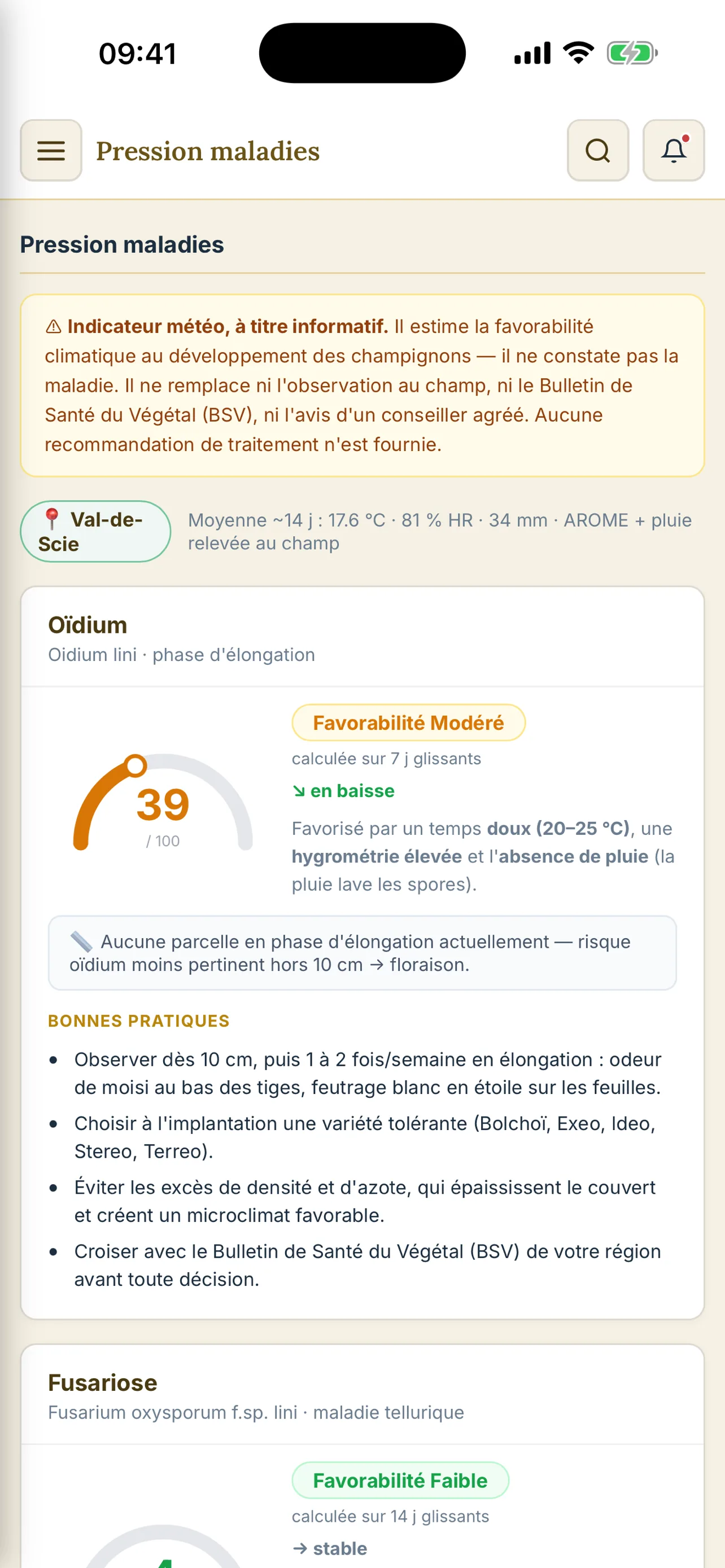Pression maladies